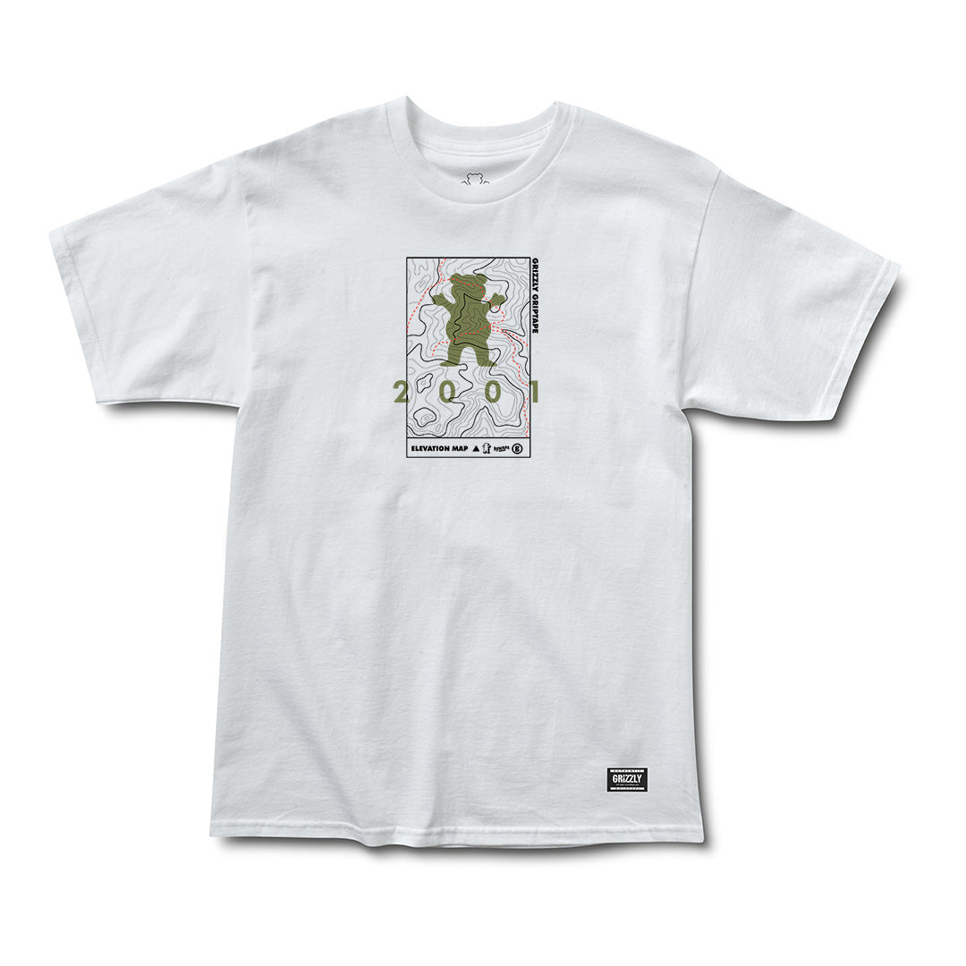 Remera Grizzly Terrain Blanca