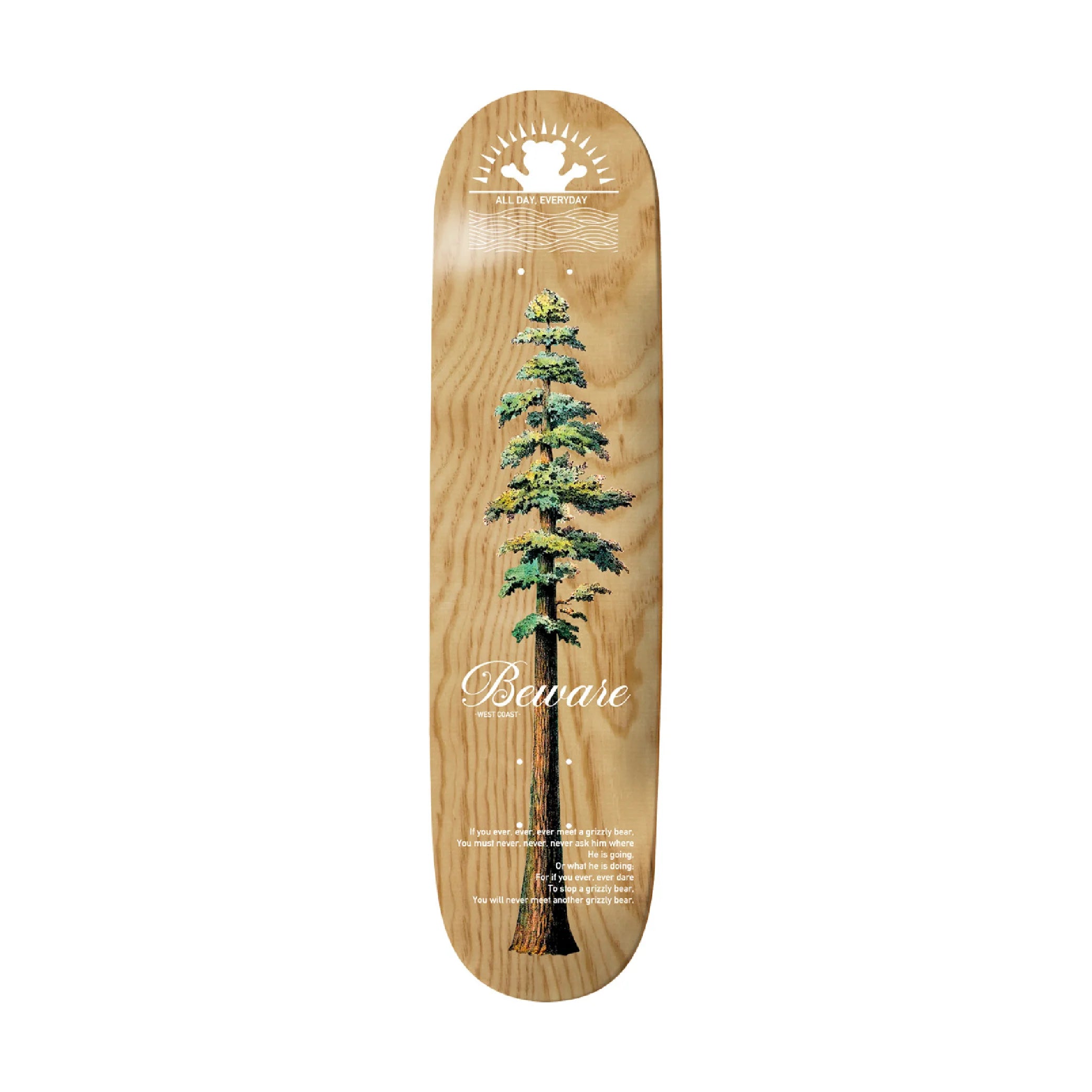Tabla Skate Grizzly Tallest Pine 8.125