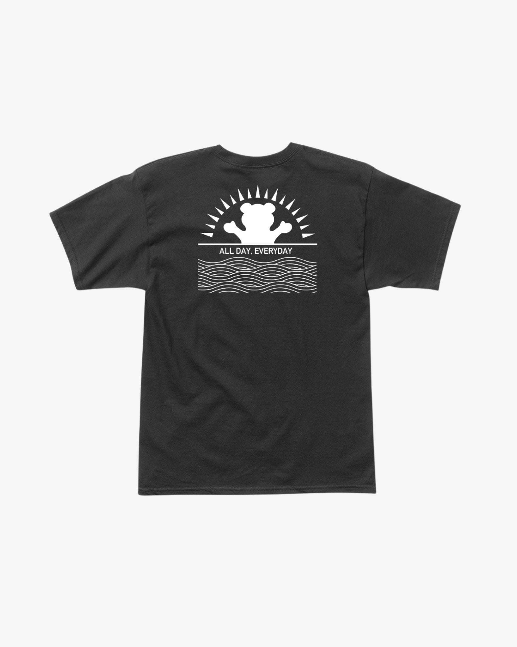 Remera Grizzly Tallest Pine Negra